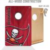 YouTheFan NFL 2’ x 3’ Wood Cornhole Game(Tampa Bay Buccaneers)