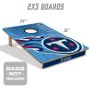 YouTheFan NFL 2’ x 3’ Wood Cornhole Game(Tennessee Titans)