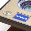 YouTheFan NFL 25-Layer StadiumViews Lighted End Table(Los Angeles Rams)