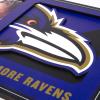 YouTheFan NFL 3D Logo Picture Frame(Baltimore Ravens)