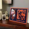 YouTheFan NFL 3D Logo Picture Frame(Chicago Bears)