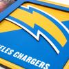 YouTheFan NFL 3D Logo Picture Frame(Los Angeles Chargers)