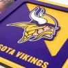 YouTheFan NFL 3D Logo Picture Frame(Minnesota Vikings)