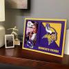 YouTheFan NFL 3D Logo Picture Frame(Minnesota Vikings)