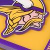 YouTheFan NFL 3D Logo Series Coaster(Minnesota Vikings)
