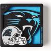 YouTheFan NFL Arizona Cardinals 3D Logo Series Magnets(Carolina Panthers)