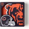 YouTheFan NFL Arizona Cardinals 3D Logo Series Magnets(Chicago Bears)