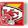 YouTheFan NFL Arizona Cardinals 3D Logo Series Magnets(Kansas City Chiefs)