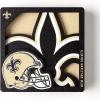 YouTheFan NFL Arizona Cardinals 3D Logo Series Magnets(New Orleans Saints)