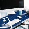 YouTheFan NFL Logo Series Deskpad(New England Patriots)