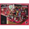 YouTheFan NFL Purebred Fans 500pc Puzzle – A Real Nailbiter(Atlanta Falcons)
