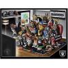 YouTheFan NFL Purebred Fans 500pc Puzzle – A Real Nailbiter(Las Vegas Raiders)