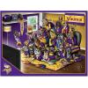 YouTheFan NFL Purebred Fans 500pc Puzzle – A Real Nailbiter(Minnesota Vikings)
