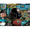 YouTheFan NFL Retro Series Puzzle – 500 Pieces(Jacksonville Jaguars)