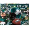 YouTheFan NFL Retro Series Puzzle – 500 Pieces(Philadelphia Eagles)