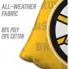 YouTheFan Officially-Licensed NHL Set of 4 Cornhole Bags – All Weather Regulation 6” x 6” Size – 16oz Weight – Designed in USA(Boston Bruins – Yellow)