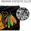 YouTheFan Officially-Licensed NHL Set of 4 Cornhole Bags – All Weather Regulation 6” x 6” Size – 16oz Weight – Designed in USA(Chicago Blackhawks – Black)