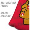 YouTheFan Officially-Licensed NHL Set of 4 Cornhole Bags – All Weather Regulation 6” x 6” Size – 16oz Weight – Designed in USA(Chicago Blackhawks – Red)