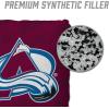 YouTheFan Officially-Licensed NHL Set of 4 Cornhole Bags – All Weather Regulation 6” x 6” Size – 16oz Weight – Designed in USA(Colorado Avalanche – Maroon)