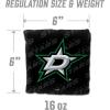 YouTheFan Officially-Licensed NHL Set of 4 Cornhole Bags – All Weather Regulation 6” x 6” Size – 16oz Weight – Designed in USA(Dallas Stars – Black)