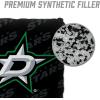 YouTheFan Officially-Licensed NHL Set of 4 Cornhole Bags – All Weather Regulation 6” x 6” Size – 16oz Weight – Designed in USA(Dallas Stars – Black)