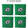 YouTheFan Officially-Licensed NHL Set of 4 Cornhole Bags – All Weather Regulation 6” x 6” Size – 16oz Weight – Designed in USA(Dallas Stars – Green)