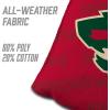 YouTheFan Officially-Licensed NHL Set of 4 Cornhole Bags – All Weather Regulation 6” x 6” Size – 16oz Weight – Designed in USA(Minnesota Wild – Red)