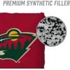 YouTheFan Officially-Licensed NHL Set of 4 Cornhole Bags – All Weather Regulation 6” x 6” Size – 16oz Weight – Designed in USA(Minnesota Wild – Red)