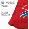 YouTheFan Officially-licensed NFL Set of 4 Cornhole Bags – All Weather regulation 6” x 6” size – Designed in USA(Buffalo Bills – Red)