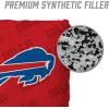 YouTheFan Officially-licensed NFL Set of 4 Cornhole Bags – All Weather regulation 6” x 6” size – Designed in USA(Buffalo Bills – Red)
