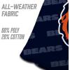 YouTheFan Officially-licensed NFL Set of 4 Cornhole Bags – All Weather regulation 6” x 6” size – Designed in USA(Chicago Bears – Blue)