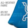 YouTheFan Officially-licensed NFL Set of 4 Cornhole Bags – All Weather regulation 6” x 6” size – Designed in USA(Detroit Lions – Blue)