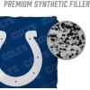 YouTheFan Officially-licensed NFL Set of 4 Cornhole Bags – All Weather regulation 6” x 6” size – Designed in USA(Indianapolis Colts – Blue)