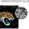 YouTheFan Officially-licensed NFL Set of 4 Cornhole Bags – All Weather regulation 6” x 6” size – Designed in USA(Jacksonville Jaguars – Black)