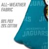 YouTheFan Officially-licensed NFL Set of 4 Cornhole Bags – All Weather regulation 6” x 6” size – Designed in USA(Jacksonville Jaguars – Teal)
