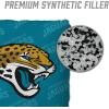 YouTheFan Officially-licensed NFL Set of 4 Cornhole Bags – All Weather regulation 6” x 6” size – Designed in USA(Jacksonville Jaguars – Teal)