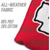 YouTheFan Officially-licensed NFL Set of 4 Cornhole Bags – All Weather regulation 6” x 6” size – Designed in USA(Kansas City Chiefs – Red)