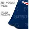 YouTheFan Officially-licensed NFL Set of 4 Cornhole Bags – All Weather regulation 6” x 6” size – Designed in USA(New England Patriots – Blue)