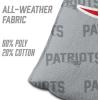 YouTheFan Officially-licensed NFL Set of 4 Cornhole Bags – All Weather regulation 6” x 6” size – Designed in USA(New England Patriots – Grey)