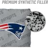 YouTheFan Officially-licensed NFL Set of 4 Cornhole Bags – All Weather regulation 6” x 6” size – Designed in USA(New England Patriots – Grey)