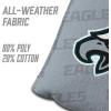 YouTheFan Officially-licensed NFL Set of 4 Cornhole Bags – All Weather regulation 6” x 6” size – Designed in USA(Philadelphia Eagles – Grey)