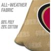YouTheFan Officially-licensed NFL Set of 4 Cornhole Bags – All Weather regulation 6” x 6” size – Designed in USA(San Francisco 49ers – Gold)