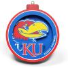 YouTheFan NCAA 3D Logo Series Ornament(Kansas Jayhawks)