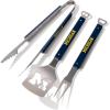 YouTheFan NCAA Spirit Series 3pc BBQ Set(Michigan Wolverines)
