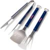 YouTheFan NCAA Spirit Series 3pc BBQ Set(Mississippi Rebels)