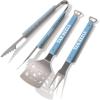 YouTheFan NCAA Spirit Series 3pc BBQ Set(NC Tar Heels)
