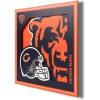 YouTheFan NFL 12×12 Logo Series Wall Art(Chicago Bears)