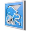 YouTheFan NFL 12×12 Logo Series Wall Art(Detroit Lions)
