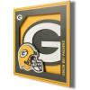 YouTheFan NFL 12×12 Logo Series Wall Art(Green Bay Packers)