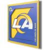 YouTheFan NFL 12×12 Logo Series Wall Art(Los Angeles Rams)